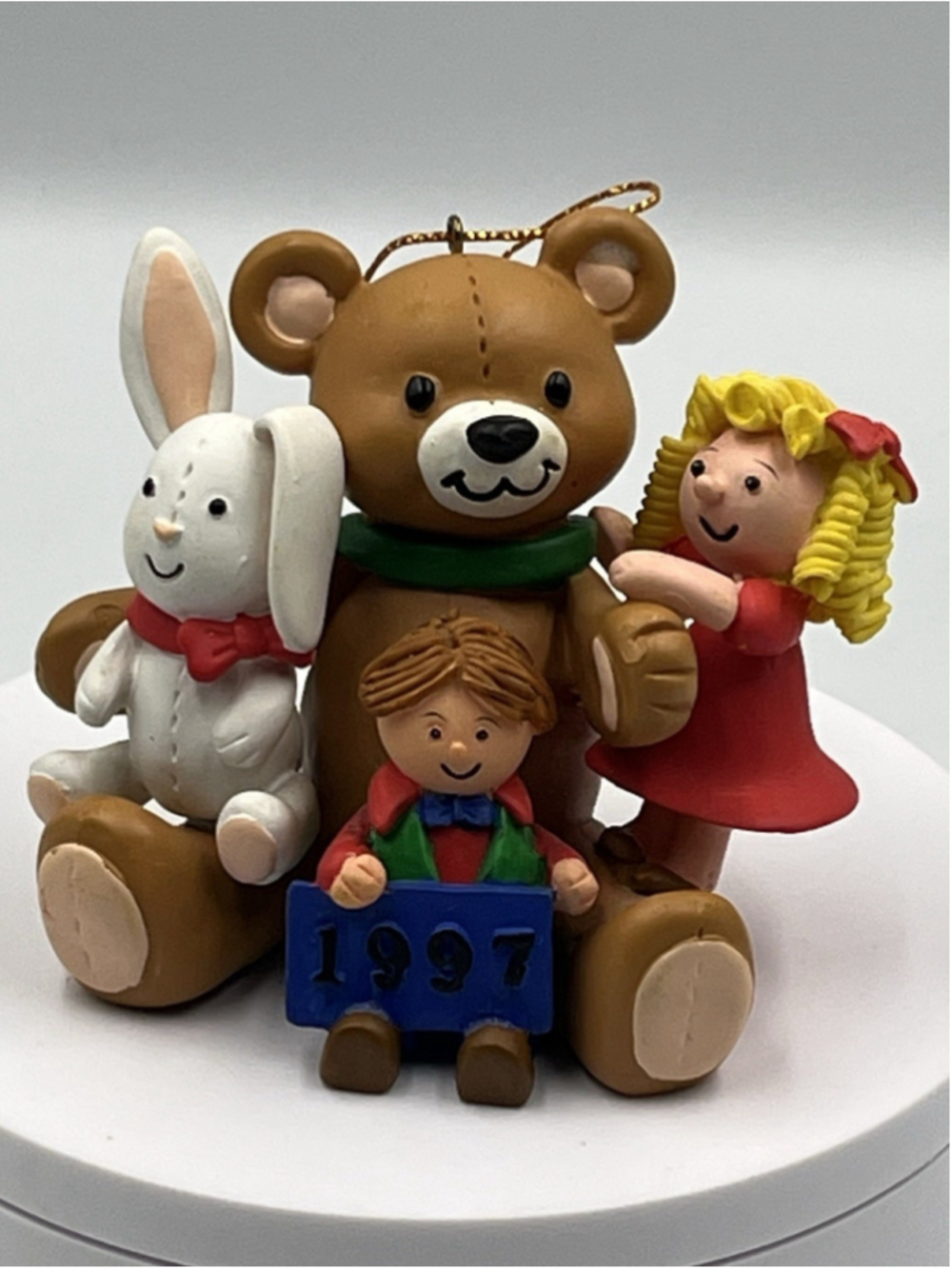 Vntg Hallmark Christmas Ornament 1997 A Big Holiday Hug Special Edition Decor